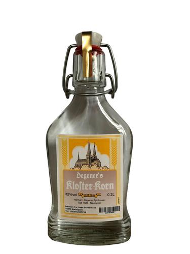 Degners Klosterkorn 0,2 Liter Bügelflasche